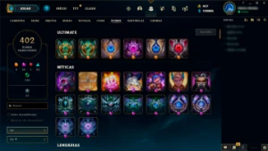 Conta lol ex Desafiante de 2011 com kayle Juíza - League of Legends