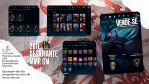 Conta lol ex Desafiante de 2011 com kayle Juíza - League of Legends