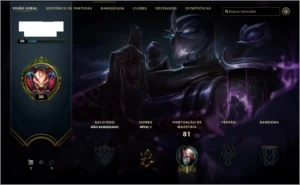 CONTA LVL 30 Unranked - League of Legends LOL