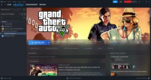 Conta Steam com CS GO Prime GTA V e vários jogos