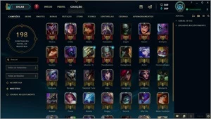 Conta league of legends platina 5 COM PASSE DO MUNDIAL ATIVO LOL