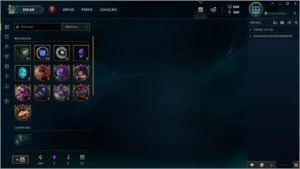Conta league of legends platina 5 COM PASSE DO MUNDIAL ATIVO LOL