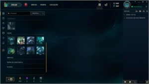 Conta league of legends platina 5 COM PASSE DO MUNDIAL ATIVO LOL