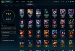 Conta Diamante 5 - League of Legends LOL