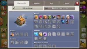 Centro de Vila 7!!! - Clash of Clans