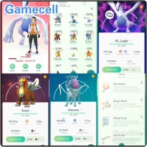 Conta Pokémon GO Nível 30 Time Valor - Lendários