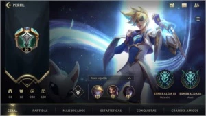 MAIN ADC: ESMERALDA III + 13 SKINS + 35 CAMPEÕES - League of Legends: Wild Rift LOL WR