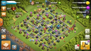 Conta Clash of Clans CV 13 80% FULL