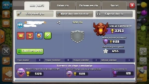 Conta Clash of Clans CV 13 80% FULL