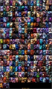 conta d1/mestre mmr nivel 310, 320k EA 263 skins, 340 icones - League of Legends LOL