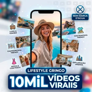 10Mil vídeos virais lifestyle gringo