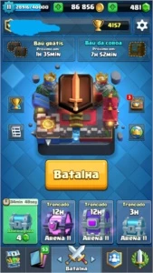 CLASH ROYALE - ARENA 11 TROFÉUS MAXIMO 4600