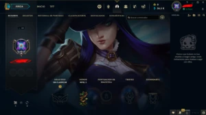 Conta smurf unranked LAS **UPADA A MÃO** - League of Legends LOL