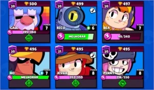 Conta Brawl Stars 19.000 troféus