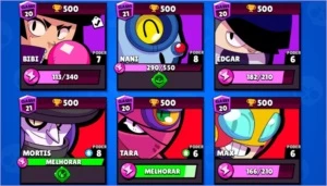 Conta Brawl Stars 19.000 troféus