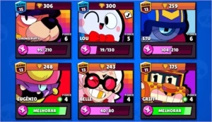 Conta Brawl Stars 19.000 troféus