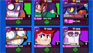 Conta Brawl Stars 19.000 troféus