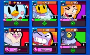 Conta Brawl Stars 19.000 troféus