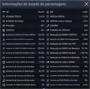 GUERREIRO LVL 70 , 81k - MIR4