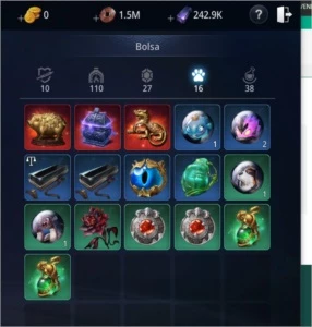 GUERREIRO LVL 70 , 81k - MIR4