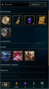 Conta de League of Legends Ouro 2 barata LOL