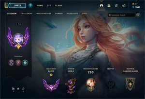 Conta Season 1 - Master há várias seasons com 804 Skins - League of Legends LOL