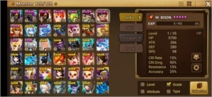 #307 Seara Tiana Verad Perna Laika - Summoners War