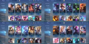 Conta Mobile Legend Zerada - Hero: 124 / Skin: 188 - Mobile Legends