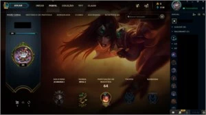 CONTA LOL LVL 34 BRONZE, TEMPORADA PASSADA GOLD - League of Legends