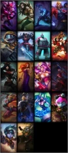 Conta League of legends, 18 skins e 48 campeões LOL
