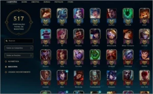 Conta lol,platina3,92skins,todos os campeões - League of Legends