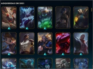 CONTA LOL COM 166 SKINS - LEVEL 325 - UNRANKED - League of Legends