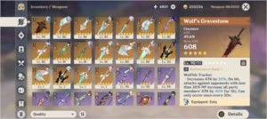 Genshin Impact NA AR56 Endgame 15+ 5* Pers. 15+ 5* Armas