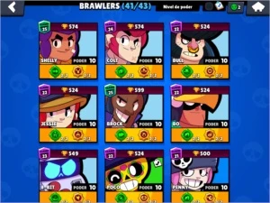 Conta de Brawl stars top! Todos os passes,muitas skins