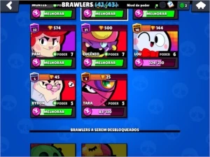 Conta de Brawl stars top! Todos os passes,muitas skins