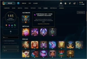 Conta ex mestre,  caiu por inatividade mmr alto - League of Legends LOL