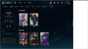Conta ex mestre,  caiu por inatividade mmr alto - League of Legends LOL