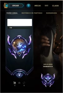 Conta ex mestre,  caiu por inatividade mmr alto - League of Legends LOL