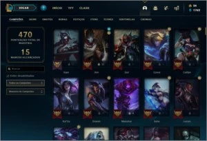 Conta ex mestre,  caiu por inatividade mmr alto - League of Legends LOL