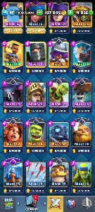 Conta muito boa no Clash Royale com 4mil gemas 