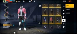 conta free fire lvl 69 calça angelical gel do halloween 2018
