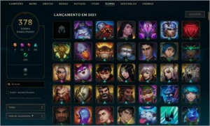 CONTA LOL 1158 SKINS COM PAX TF (PLAT 2 - MMR D2/D3) - League of Legends