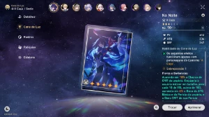Conta rank 39 Seele + arma da Seele + Gepard + Bailu + Clara - Genshin Impact