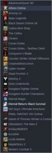 Conta steam antiga com varios jogos