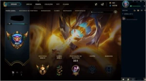 Conta LoL Ouro 5 - League of Legends