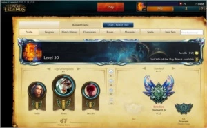 2 Contas League of Legends (Diamante IV e III) LOL