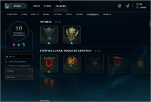 Conta League Of Legends Gold V / 50 Skins / Todos Campeões LOL
