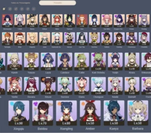 Ar56 América, Navia+ Raiden+ Citlali+ Yae Miko + 10T5 - Genshin Impact