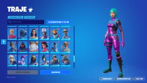 Conta fortnite com muitas skin , wonder, minty, ikonik