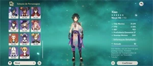 XIAO+SHOGUN RAIDEN+YAE MIKO+LANÇA PRIMITIVA DE JADE E MAIS - Genshin Impact